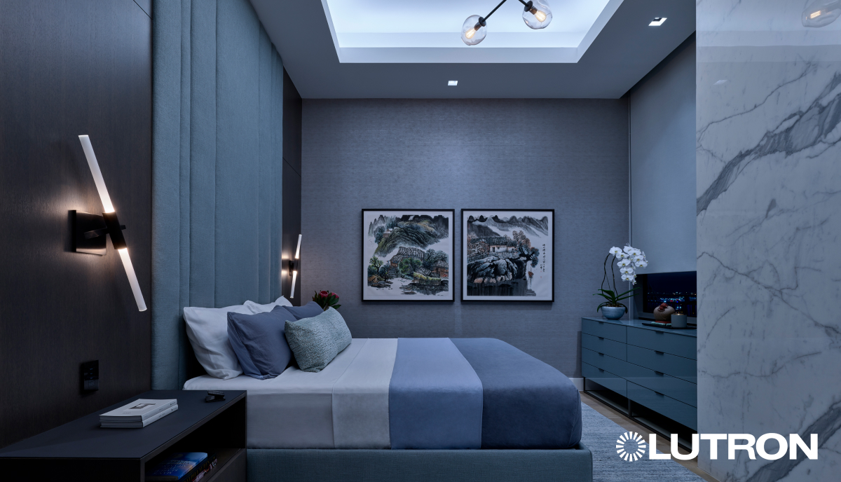 Intelligent Master Bedroom - Energize Scene