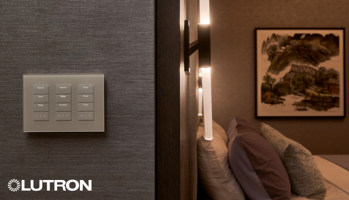 Master Bedroom Lighting Control - Palladiom Keypad