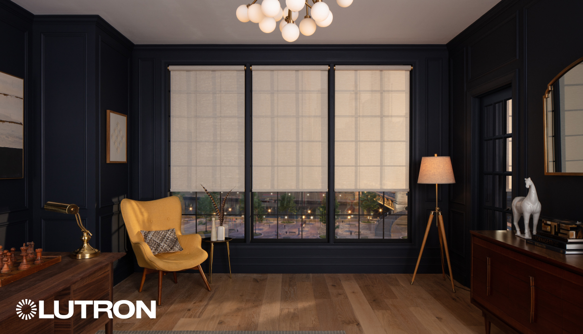 Den Motorized Shades - Dusk Control